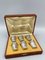 Silver Minerva Liqueur Tumblers from Artault Cb Barrier Charles, Set of 7 1
