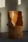 Sedia Wabi Sabi brutalista in legno di pino intagliato, Svezia, anni '60, Immagine 11