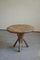 Danish Modern Oak Round Side Table in the style of Otto Færge, 1950s 4