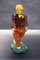 Woman Tourist Figurine in Glass by Miloslav Janků for Železný Brod Glassworks 1