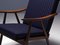 Blue Armchair from Ton 3