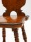19th Century Dining Room Table & Chairs, Set of 5 4