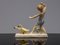 Boy with Geese Porcelain from Royal Dux, Image 2