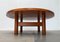 Grande Table Basse Brutaliste Mid-Century en Teck Massif, 1960s 18