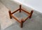 Large Mid-Century Brutalist Solid Teak Coffee Table, 1960s, Image 14