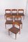 Model 75 Dining Room Chairs by by Niels Otto (N. O.) Møller, Denmark, 1960s, Set of 6 1
