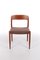 Model 75 Dining Room Chairs by by Niels Otto (N. O.) Møller, Denmark, 1960s, Set of 6 4