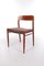Model 75 Dining Room Chairs by by Niels Otto (N. O.) Møller, Denmark, 1960s, Set of 6 3
