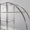 Vintage Art Deco Shelving Unit in Chrome Plated Steel, 1950s 4