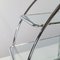 Vintage Art Deco Shelving Unit in Chrome Plated Steel, 1950s 5