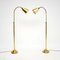 Vintage Brass Floor Lamps, 1970s, Set of 2 2