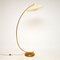 Vintage French Brass Arc Floor Lamp, 1960s, Image 1