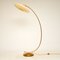 Vintage French Brass Arc Floor Lamp, 1960s 4