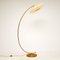 Vintage French Brass Arc Floor Lamp, 1960s, Image 3