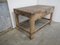Castagno Wood and Oak Workshop Counter, 1950s 11