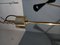 Brass and Black Conetti Sputnik Lamp 2