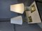 Gray Glass Bricks Opal Glass Lampshade, Set of 2 7