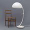 White Serpente Floor Lamp by Elio Martinelli for Martinelli, 1960s 12