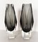 Mid-Century Italian Murano Glass Vases by Flavio Poli, 1970s, Set of 2 1