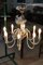 Vintage Transparent Murano Glass Chandelier, 1980s 3