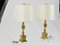 Brass Table Lamps, Set of 2 3