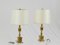 Brass Table Lamps, Set of 2 2