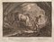 Johann Elias Riedinger, Incisione in rame della scuola di equitazione grande, Augusta 1734, Cheval De Croalie, fine XIX secolo, Immagine 2
