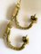 French Brass Curtain Tie Backs, Set of 2 5