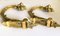 French Brass Curtain Tie Backs, Set of 2 8