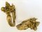 French Brass Curtain Tie Backs, Set of 2 2