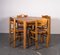 Mesa de comedor y sillas al estilo de Rainer Daumiller, años 70. Juego de 6, Imagen 7