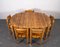 Table et Chaises de Salle à Manger dans le style de Rainer Daumiller, 1970s, Set de 6 3