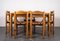 Mesa de comedor y sillas al estilo de Rainer Daumiller, años 70. Juego de 6, Imagen 11
