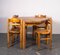 Dining Table and Chairs in the style of Rainer Daumiller, 1970s, Set of 6, Image 8