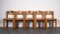 Esstisch und Stühle im Stil von Rainer Daumiller, 1970er, 6er Set 30