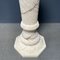 Alabaster Religious Column Carved 13