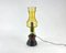 Table Lamp with Colored Glass Lampshade, 1970s 4