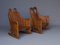 Scandinavian Elm Wood Childrens Rocking Chairs, Set of 2, Image 3