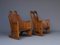 Scandinavian Elm Wood Childrens Rocking Chairs, Set of 2 19