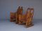Scandinavian Elm Wood Childrens Rocking Chairs, Set of 2 20