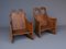 Scandinavian Elm Wood Childrens Rocking Chairs, Set of 2 22
