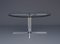 Glass & Metal Coffee Table in the style of Pierre Paulin, 1960s, Image 1