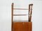 Unità di mensole Mid-Century in teak e ottone di Isa Bergamo, anni '50, set di 3, Immagine 10