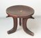 African Hand-Carved Stool, Image 1