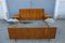 Italian Chestnut Bed attributed to Gio Ponti, 1950s 5