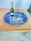 Formasetti Blue Fiber Glass Platter, Italy, 1960s 2