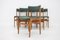 Teak Dining Chairs, Denmark, 1960s, Set of 6, Image 4