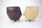 Scandinavian Leather Armchairs by Peem, Finland, 1970s, Set of 2 5