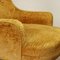 Velvet Armchairs, Italy, 1950s, Set of 2, Image 4