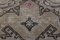 Vintage Turkish Floral Wool Oushak Rug 6